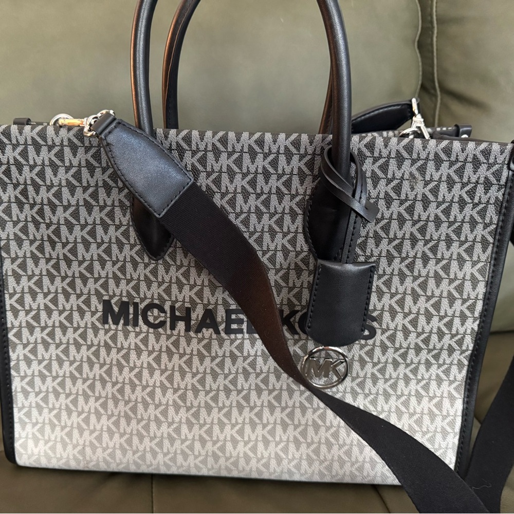Mirella Medium Ombré Signature Logo Tote Bag